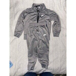 Nike Infant Boys' Tracksuit Dark Grey Heather 24 Months